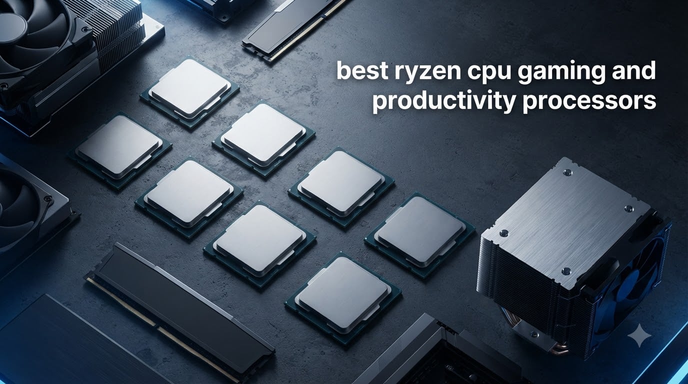 best ryzen cpu gaming and productivity processors