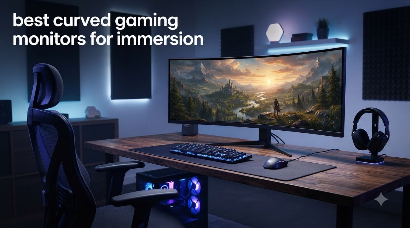 best curved gaming monitors for immersion