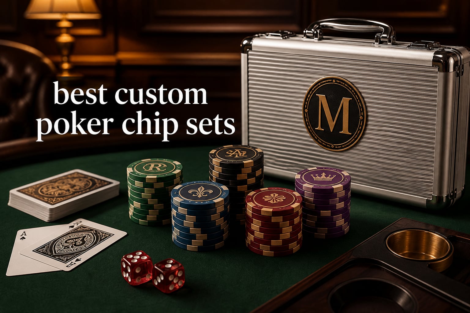 best custom poker chip sets