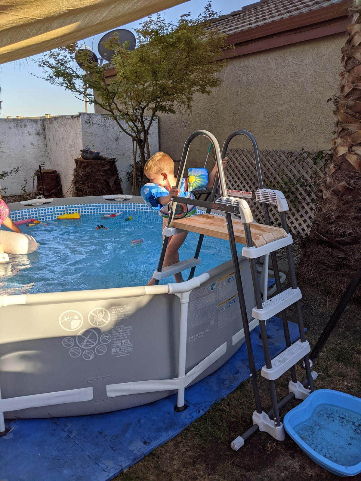 Intex Deluxe Pool Ladder with Removable Steps for 42in & 36in Depth Pools customer photo 1