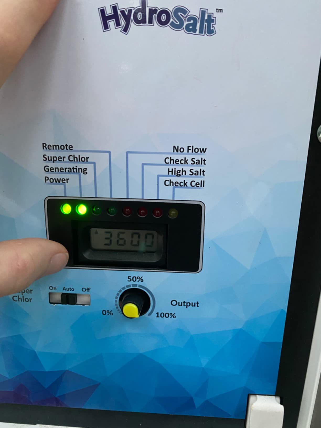 Rx Clear Hydrosalt Cell Electronic Salt Generator Chlorinator | 40,000 Gal customer photo 2