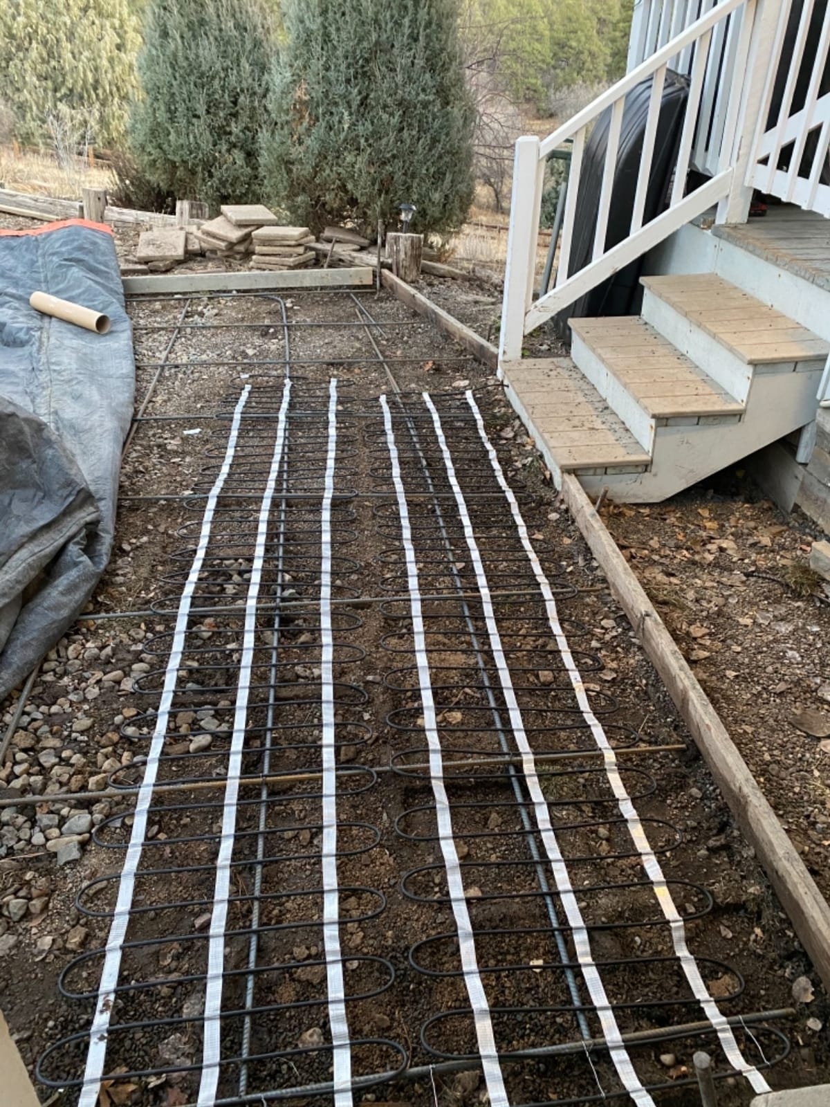 10 Sqft Embedded Heated Driveway System customer photo 1
