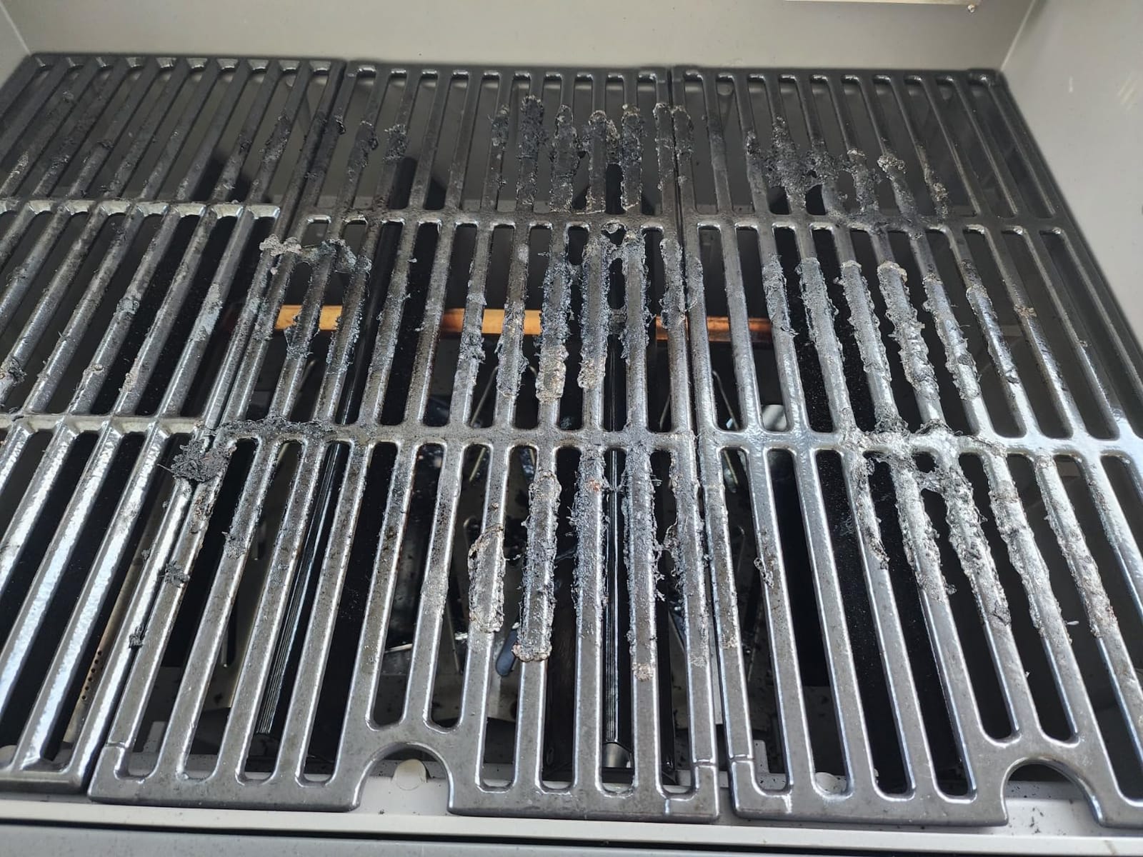 Grill Rescue Bristle Free Grill Brush with Scraper - Steam BBQ Cleaner customer photo 2