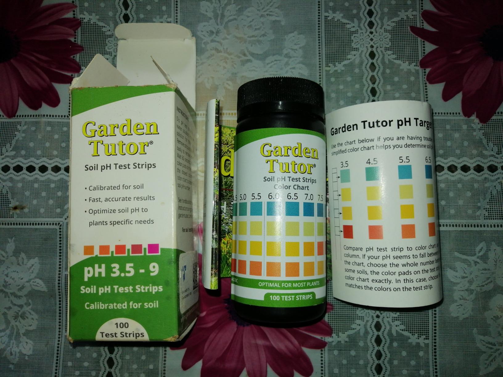 Garden Tutor Soil pH Test Kit – 100 Strips with AI-Powered Web Reader – Accurate Testing for Lawn, Garden & Compost – pH 3.5–9 customer photo 2