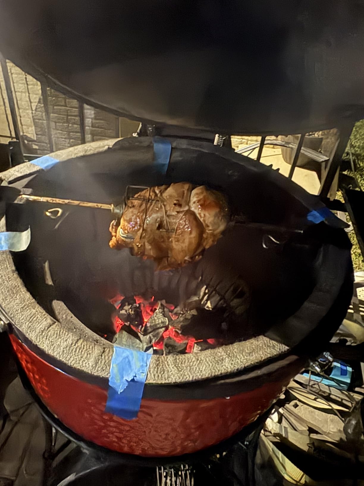 Skyflame Stainless Steel Rotisserie Kit with Heavy Duty Motor customer photo 1