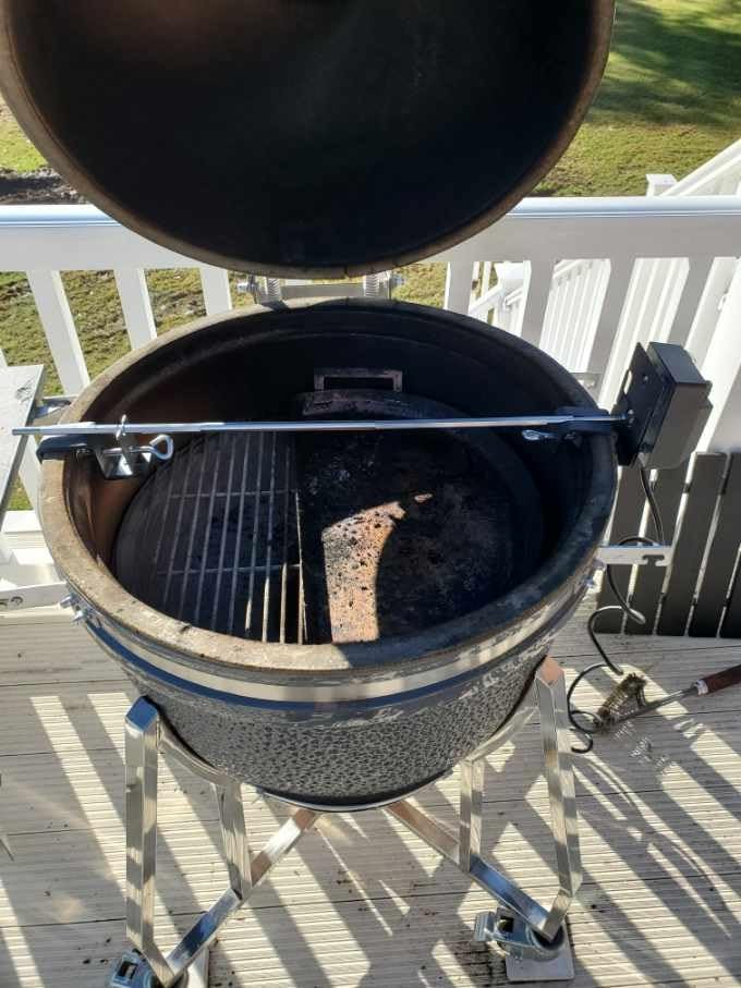 Skyflame Stainless Steel Rotisserie Kit with Heavy Duty Motor customer photo 2