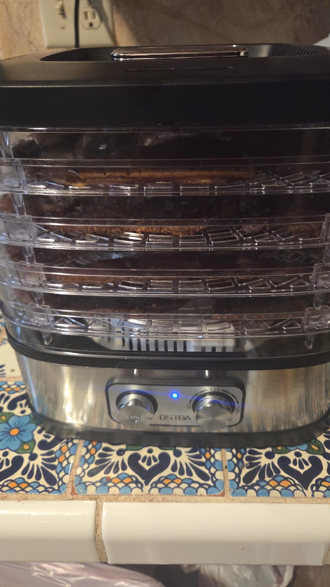 OSTBA Food Dehydrator, 5 Trays, 240W Dryer for Jerky, Fruit & Veggies customer photo 1