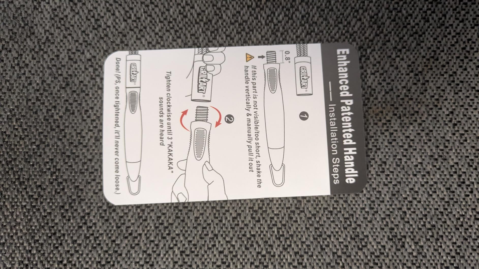 GRILLART Grill Brush and Universal Fit Scrapers, 18
