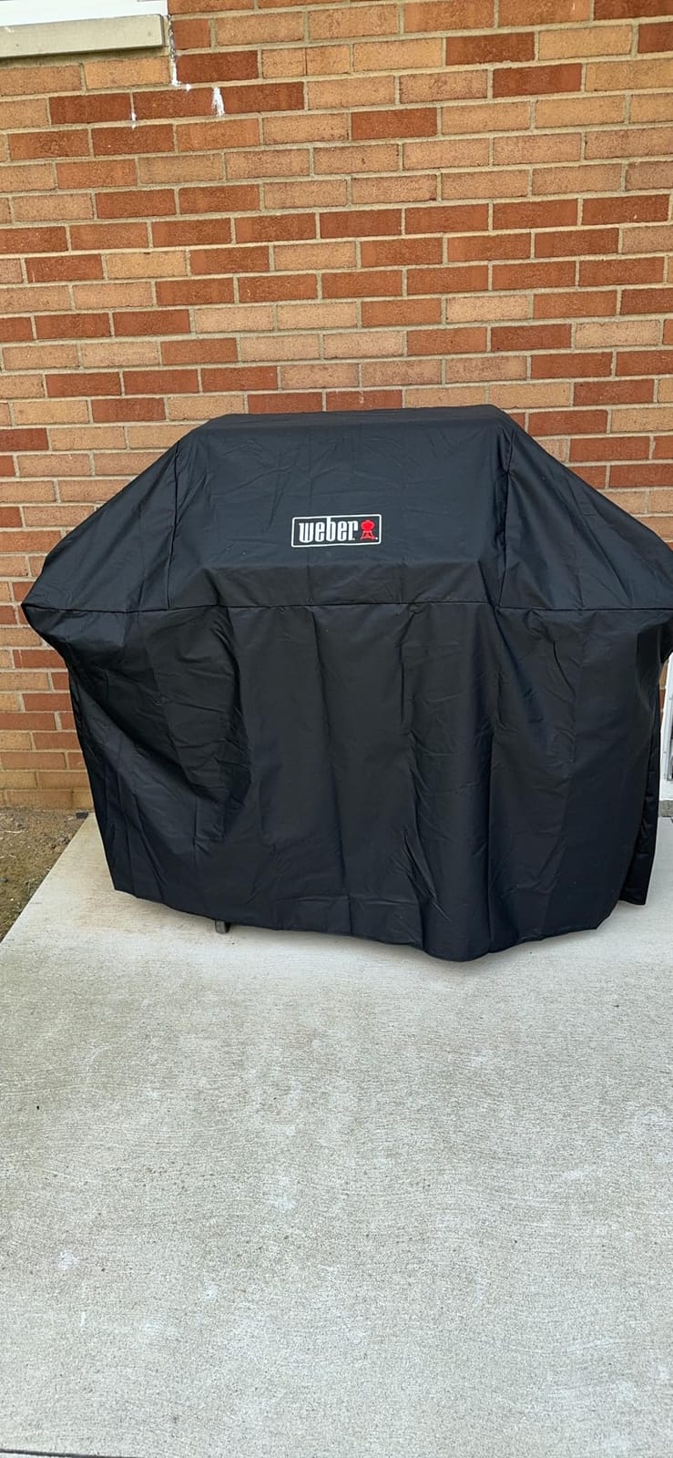 Weber® Premium Outdoor Grill Cover for Select Genesis® Gas Grills, Black customer photo 2