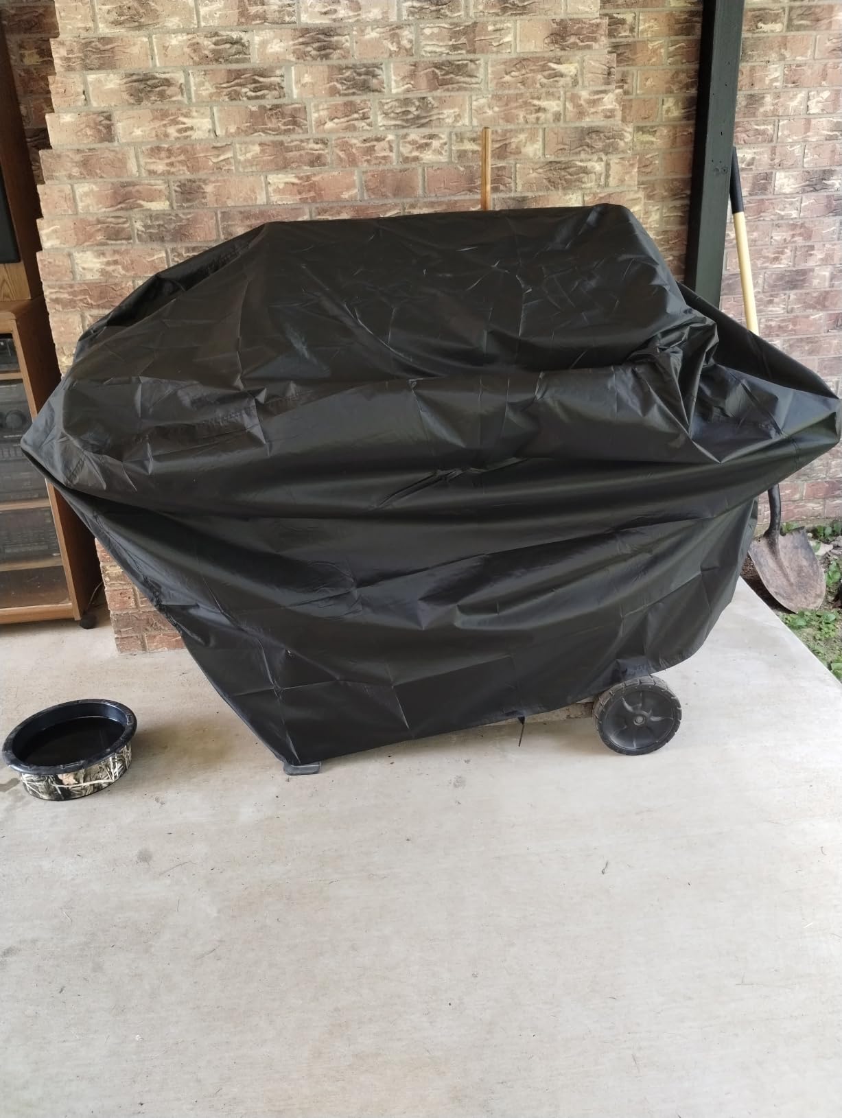 Aoretic Grill Cover, 58 inch BBQ Gas Grill Cover for Outdoor Grill, Charbroil Grill Cover Barbecue Waterproof, Anti-UV for Weber Char-Broil Monument, Dyna-glo Nexgrill Spun Polyester customer photo 2