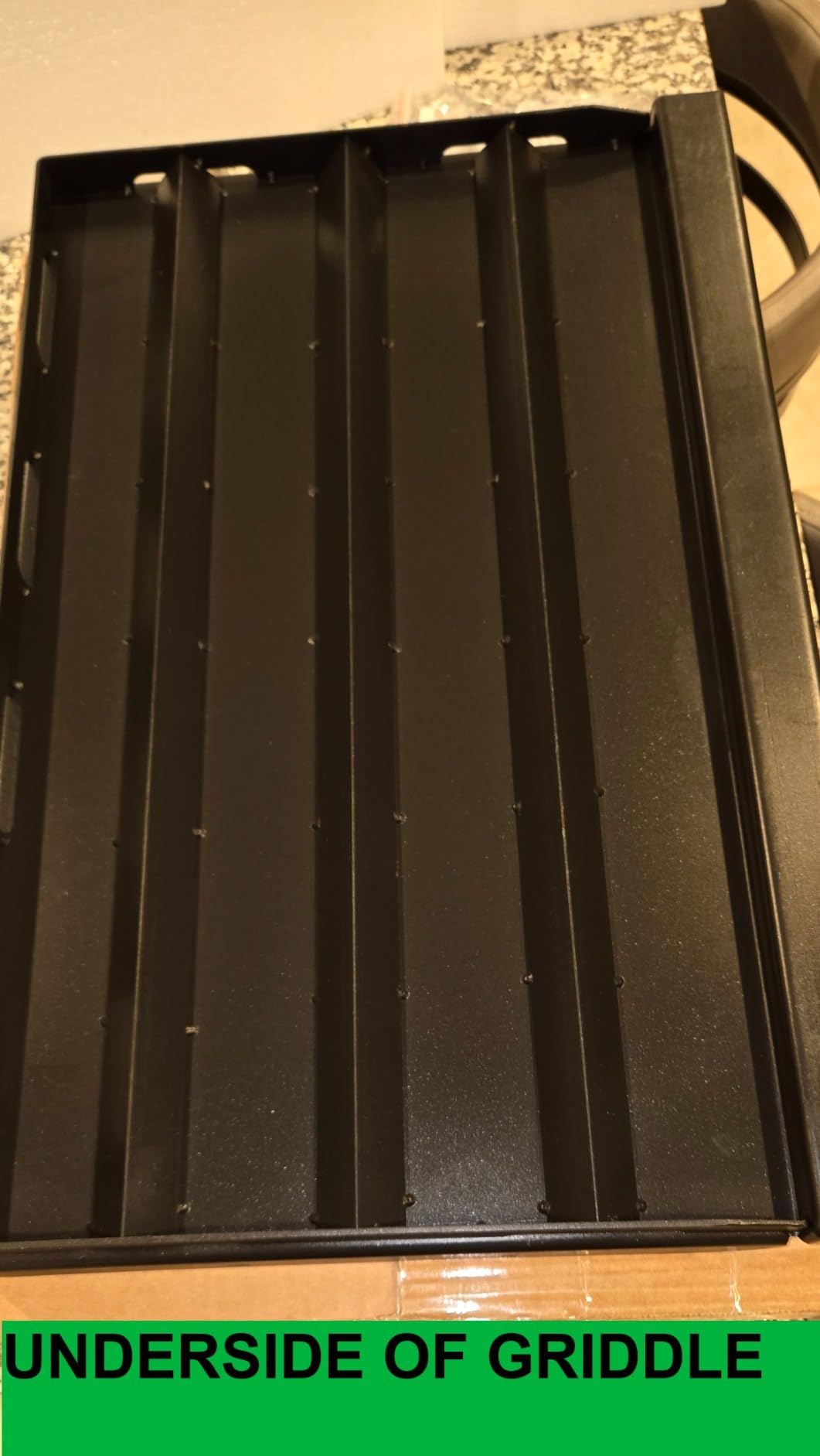 Uniflasy 7034 Cast Iron Griddle Plate for Weber Traveler 9010001 Gas Grill customer photo 2
