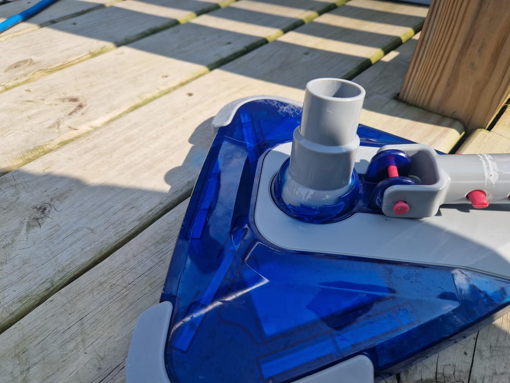 POOLWHALE Above Ground Pool Vacuum with Hose, 1-1/2 In x 24-Feet customer photo 2