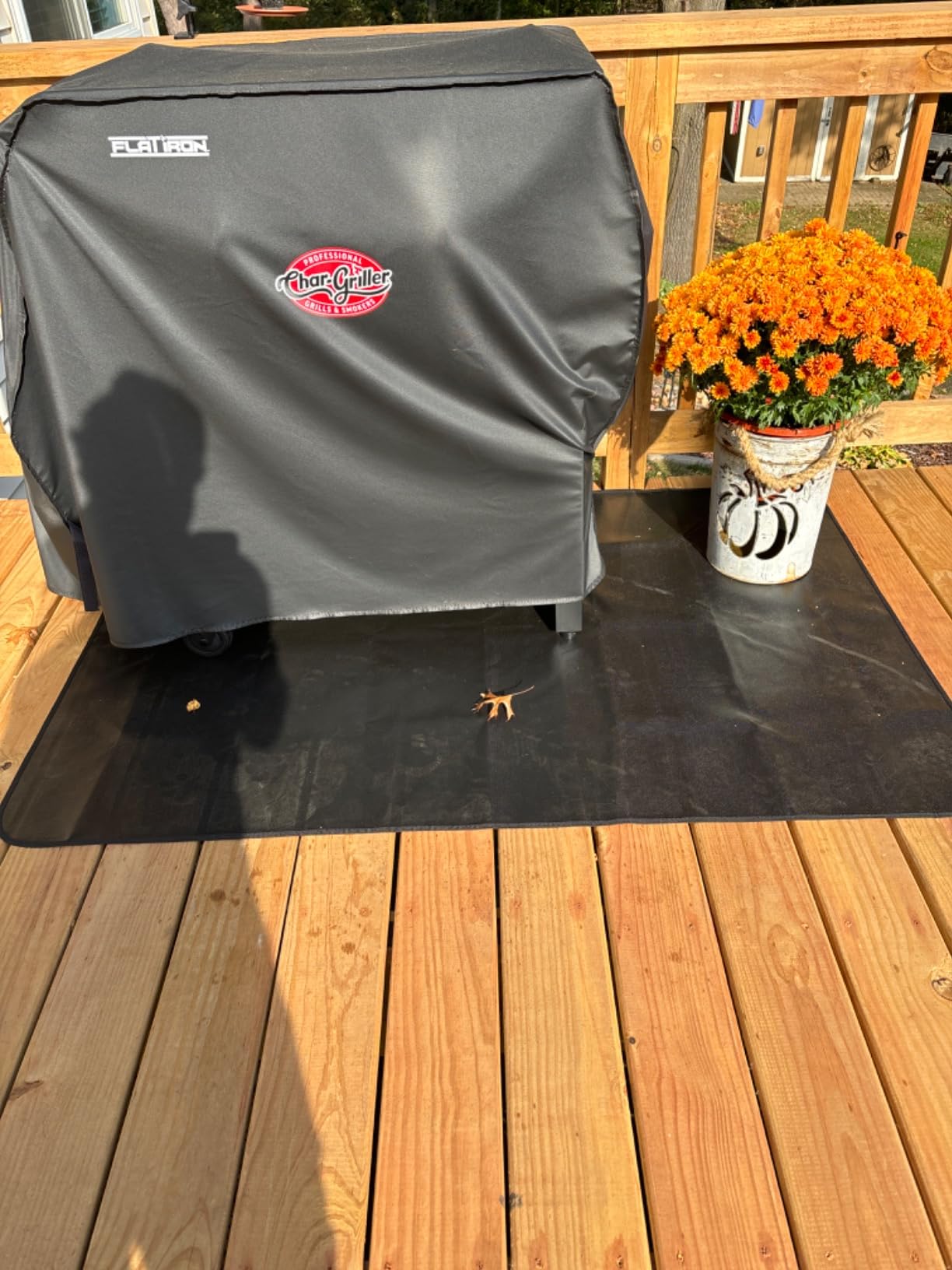Protebox 60 x 40 inch Under Grill Mats for Outdoor Grill BBQ Deck Protector customer photo 2
