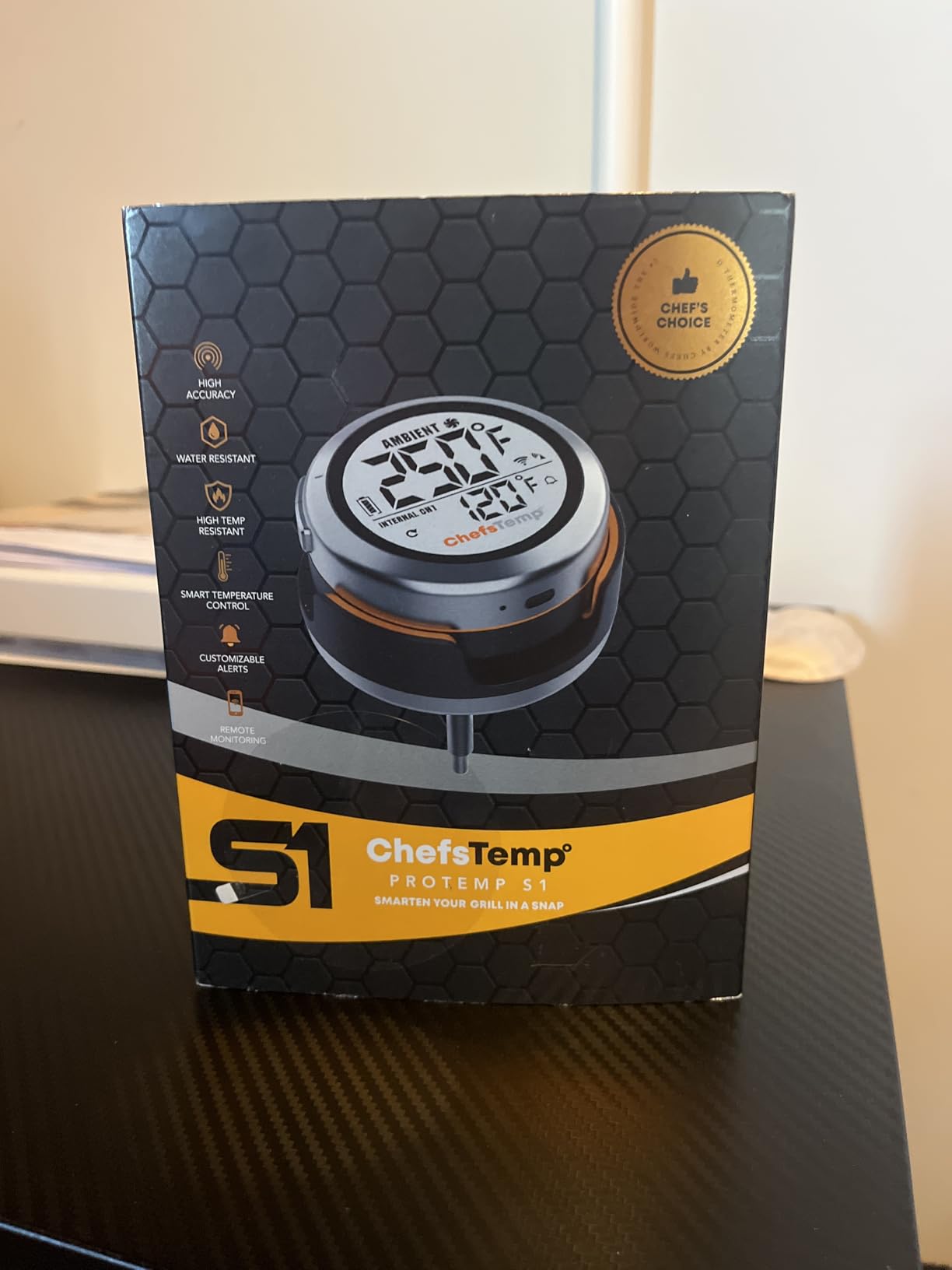 ProTemp S1 Patented Smart Grill Gauge Thermometer Hub Wi-Fi and Bluetooth customer photo 2