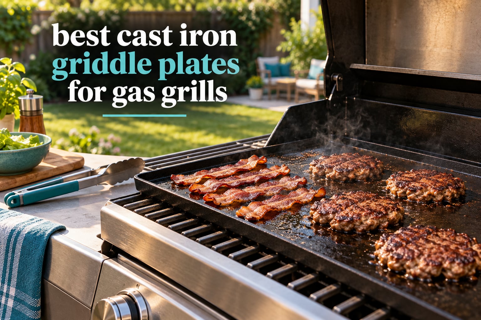 best cast iron griddle plates for gas grills