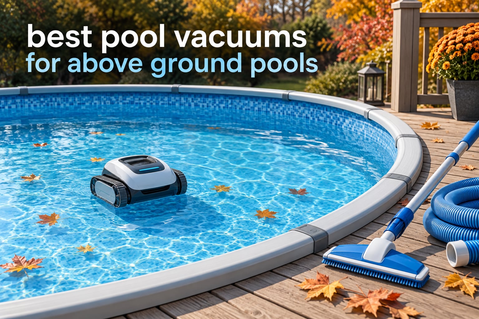 best pool vacuums for above ground pools