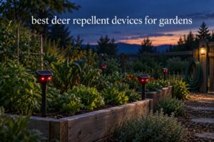 best deer repellent devices for gardens