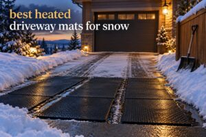 best heated driveway mats for snow