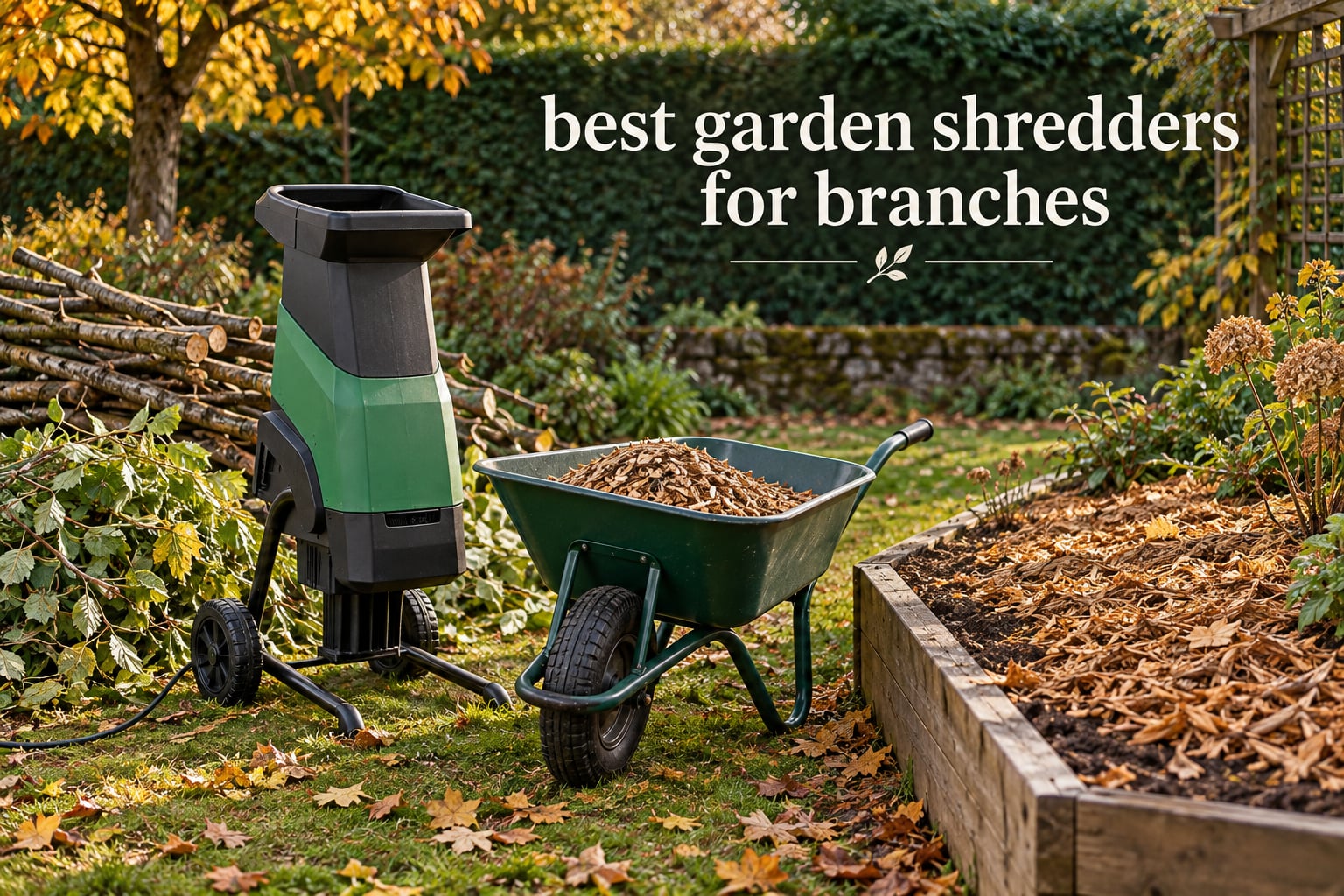 best garden shredders for branches