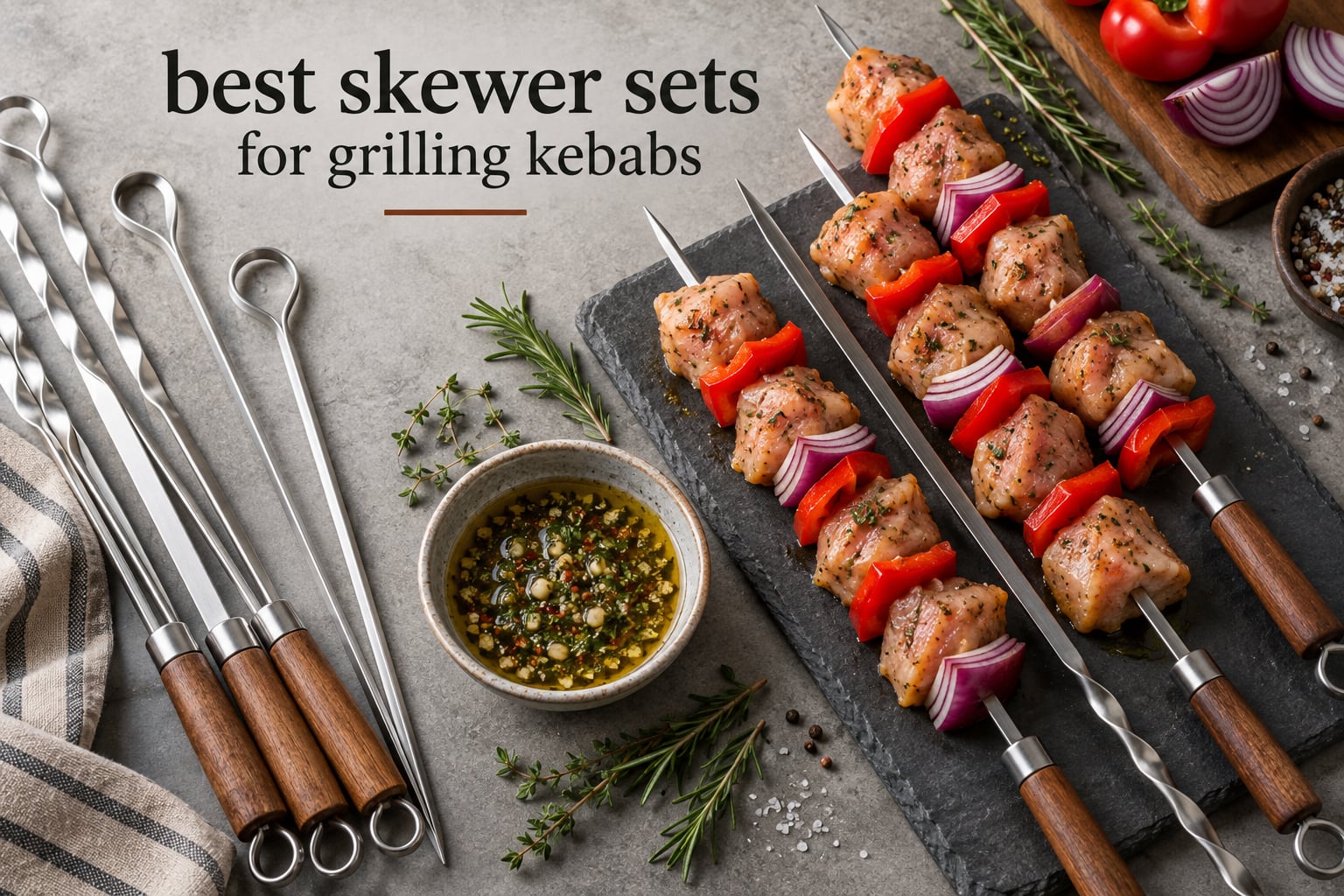 best skewer sets for grilling kebabs