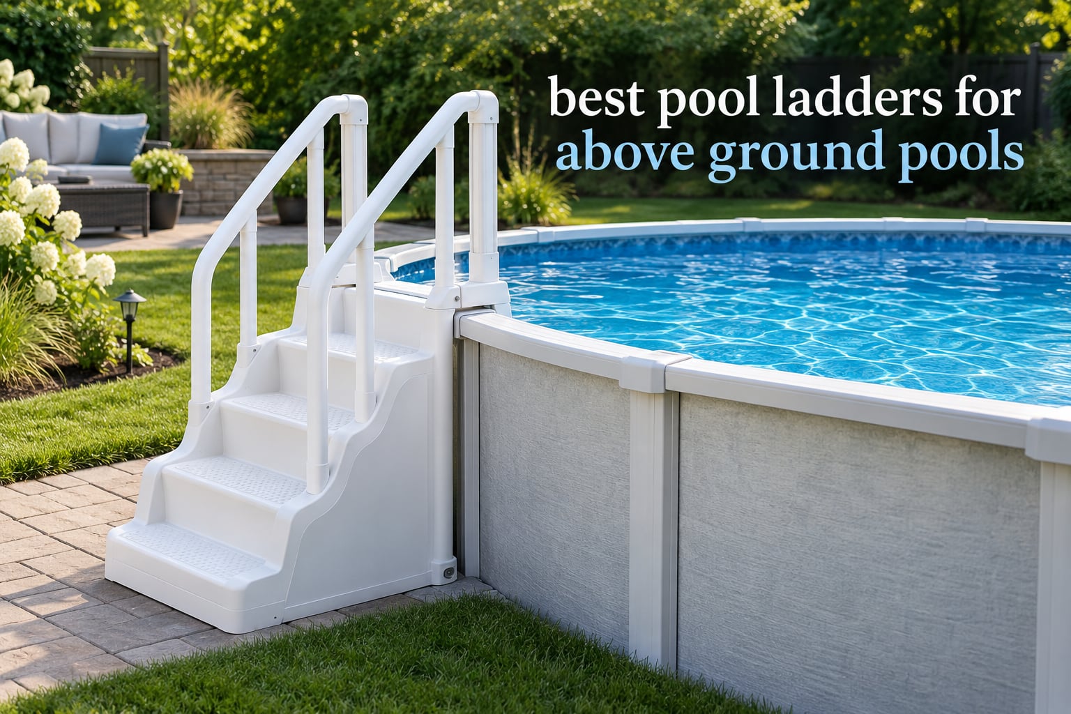 best pool ladders for above ground pools