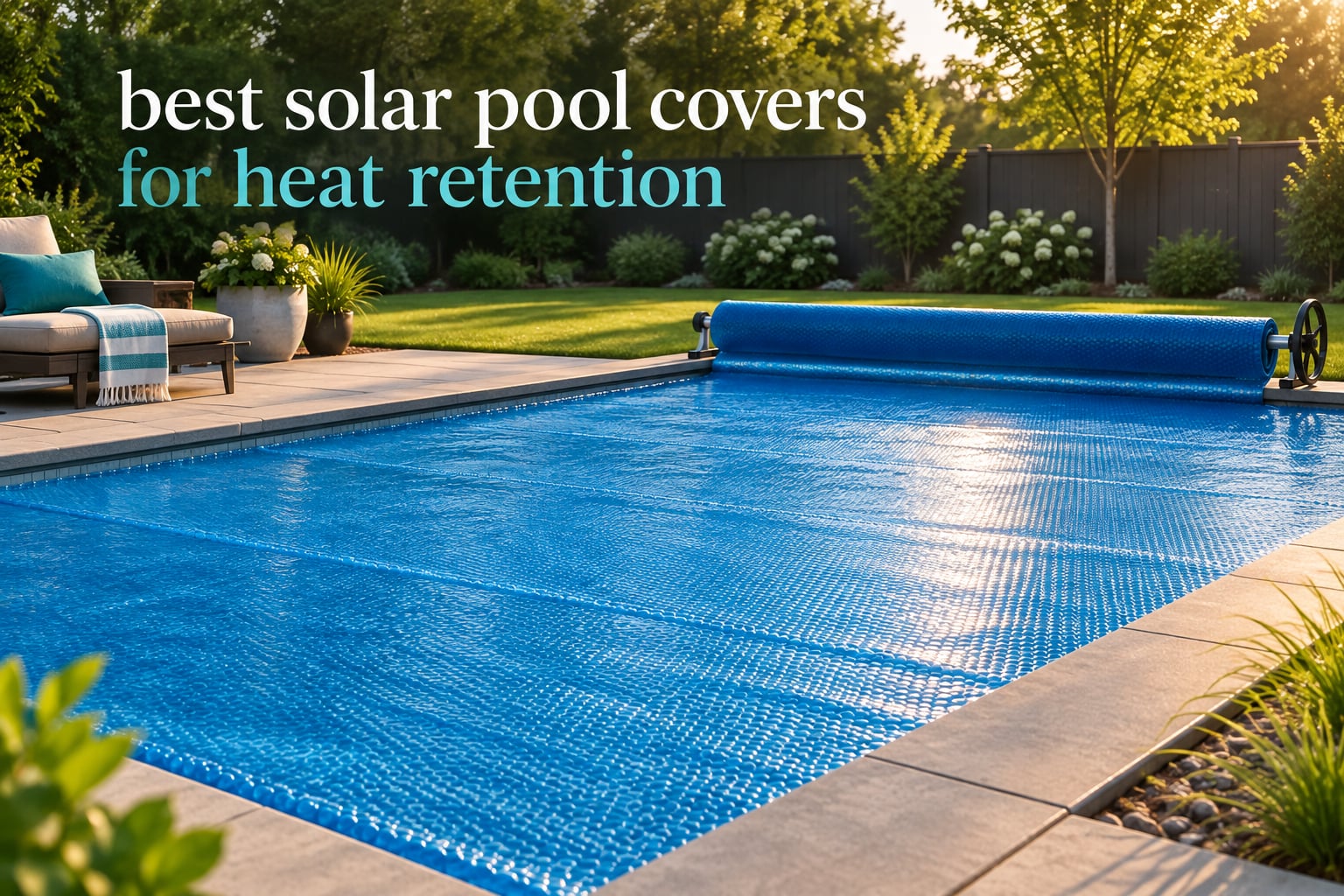 best solar pool covers for heat retention