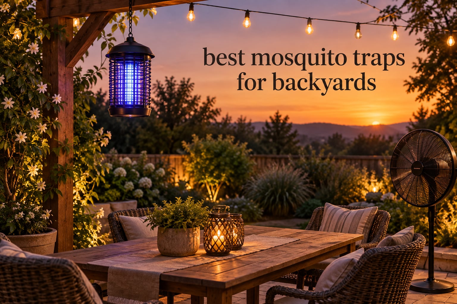 best mosquito traps for backyards