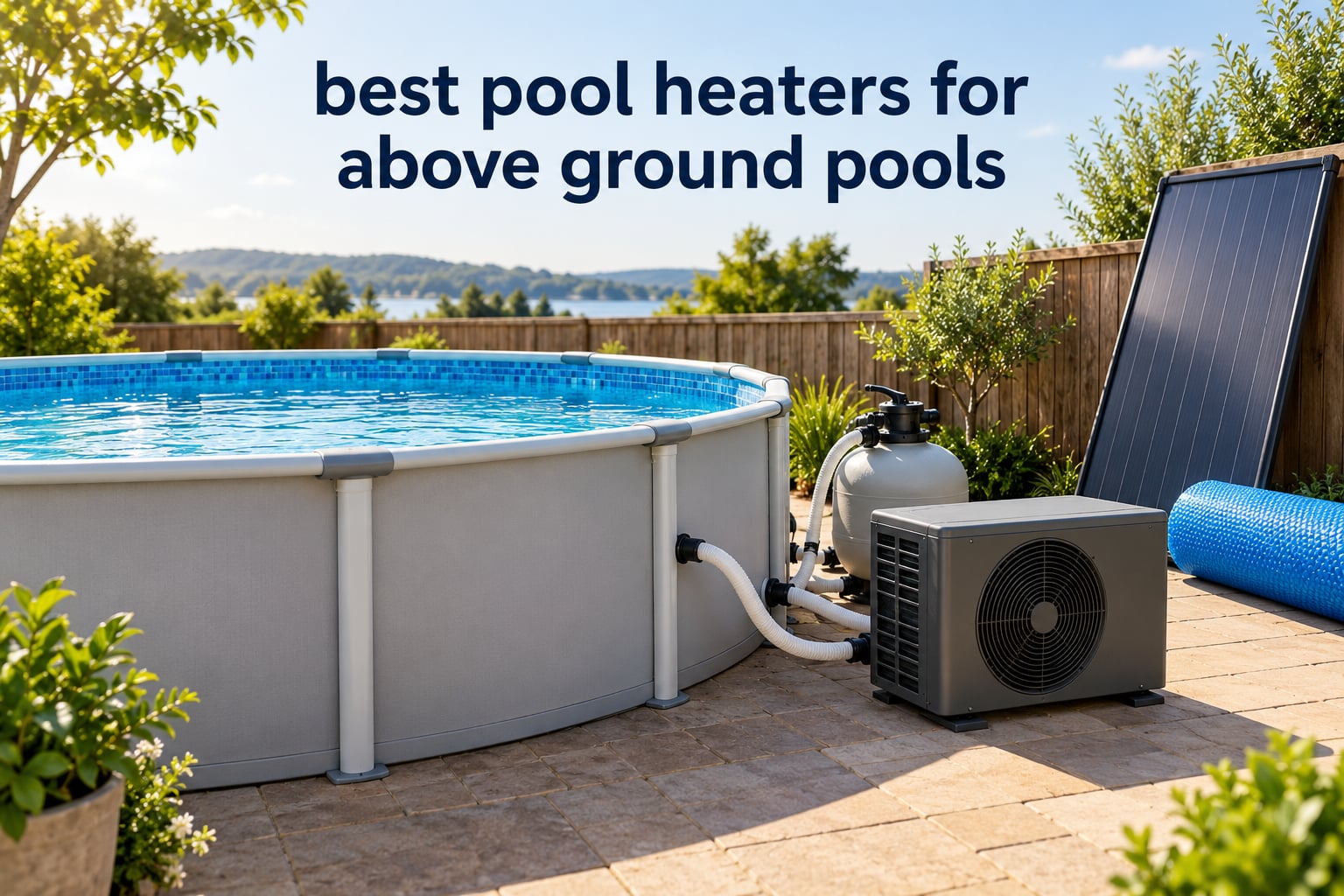 best pool heaters for above ground pools