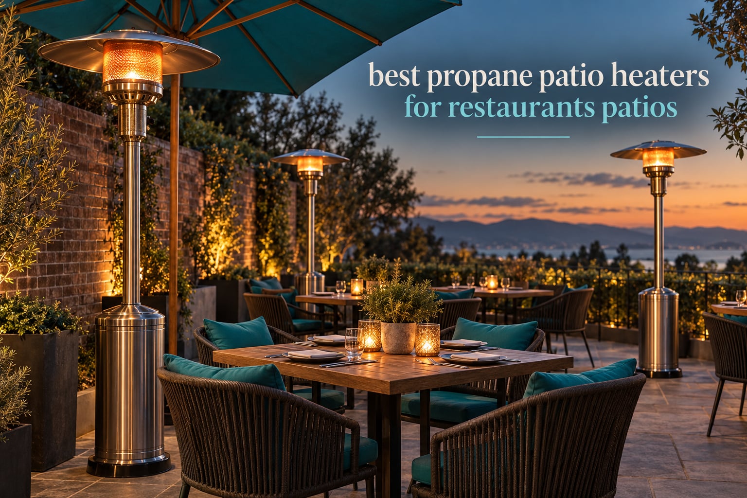 best propane patio heaters for restaurants patios