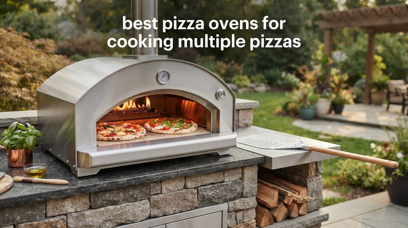 best pizza ovens for cooking multiple pizzas